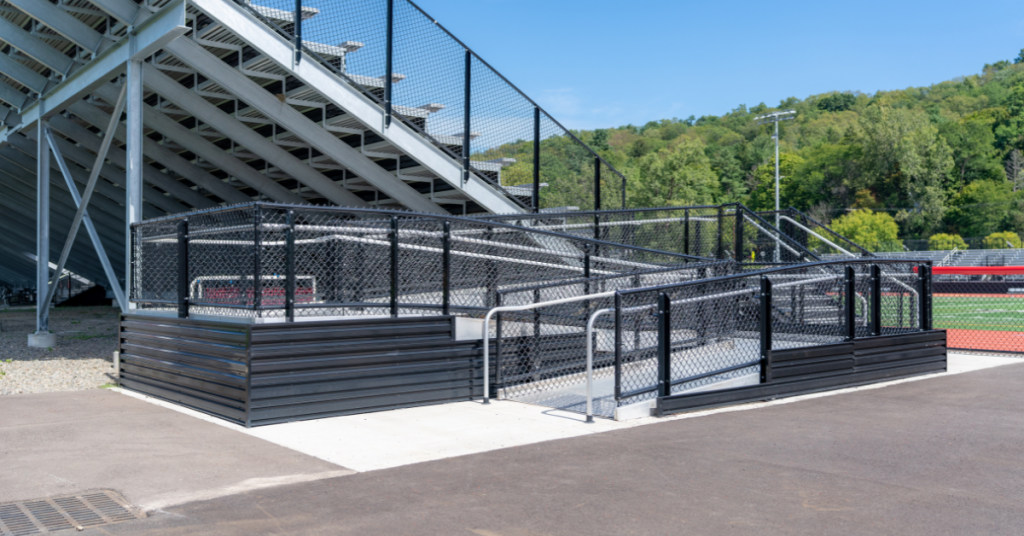 ada compliant concrete ramps