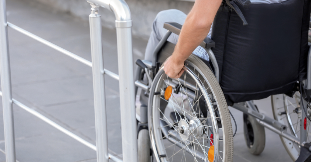 ada compliant concrete ramp