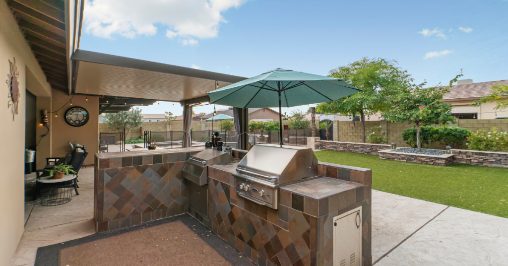 concrete patio