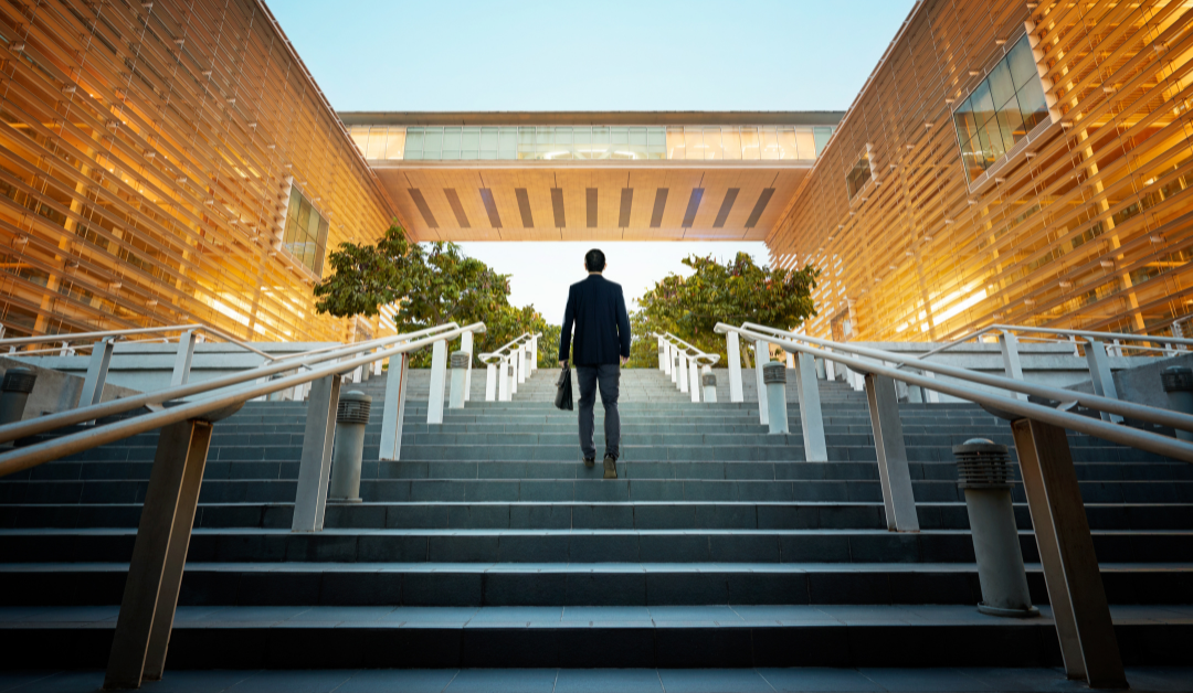 Planning Concrete Steps for Sloped Business Entrances